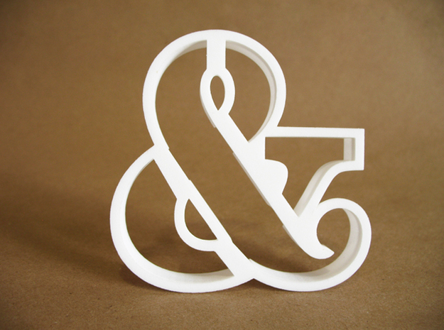 The ampersand cookie cutter