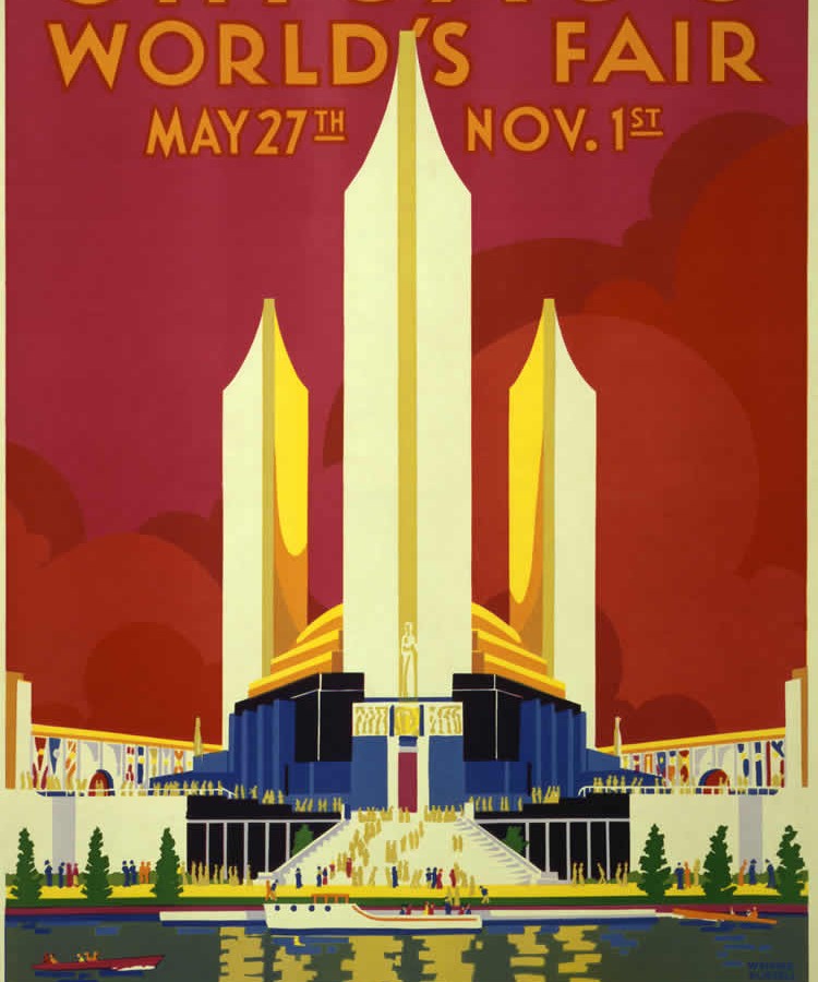 A poster for the World's Fair